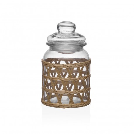 BOTE  CRISTAL CON TAPA 900ML