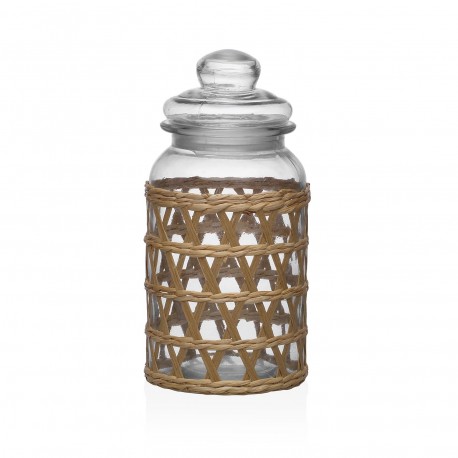 BOTE  CRISTAL CON TAPA 1300ML