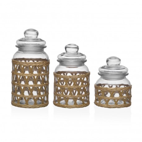BOTE  CRISTAL CON TAPA 1300ML