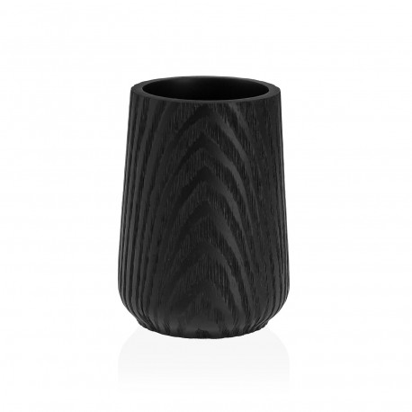 PORTACEPILLOS NEGRO EFECTO MADERA