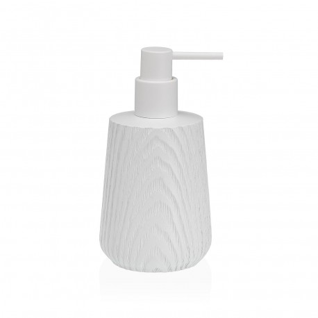 DISPENSADOR BLANCO EFECTO MADERA