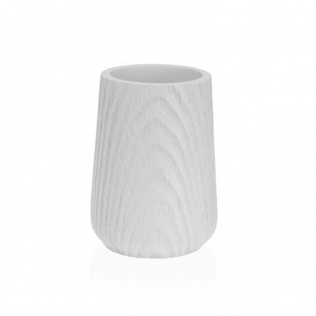 PORTACEPILLOS BLANCO EFECTO MADERA