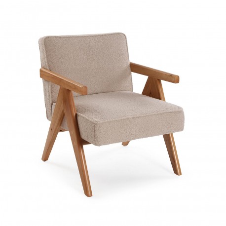 SILLON CON REPOSABRAZOS LIAM BEIGE