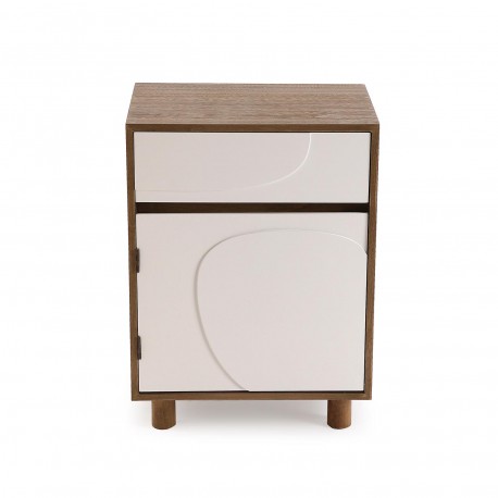 MESITA DE NOCHE 2 CAJONES EAMES