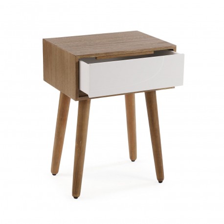MESITA DE NOCHE 1 CAJON EAMES