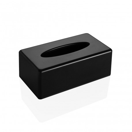 CAJA PAÑUELOS NEGRA