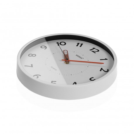 RELOJ DE PARED BLANCO 30CM