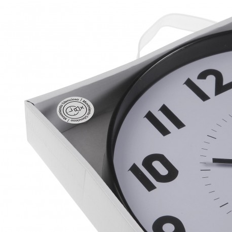 RELOJ DE PARED BLANCO 30CM