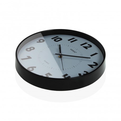 RELOJ DE PARED AZUL 30CM