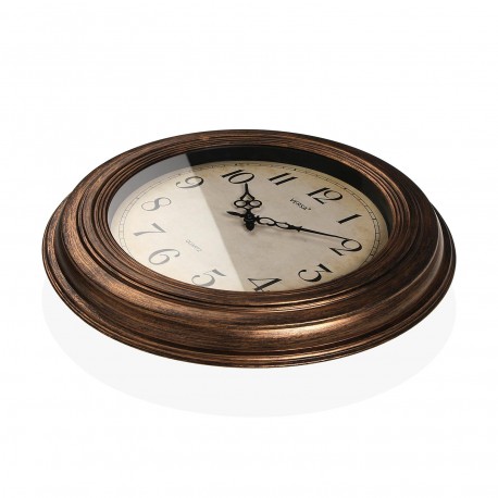 RELOJ DE PARED ANTIQUE DORADO 51CM