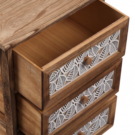 CAJONERA 3 CAJONES LEAF 40X29X58