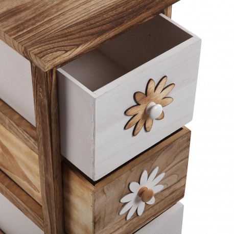CAJONERA 4 CAJONES VERDOR 26X32X81