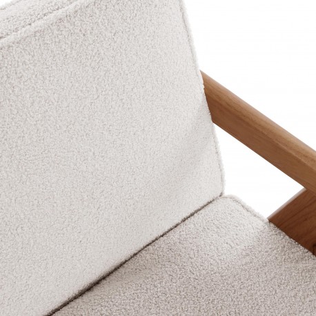 SILLON CON REPOSABRAZOS LIAM BLANCO