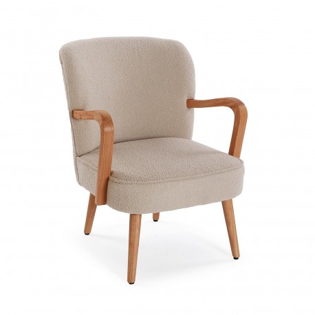 SILLON CON REPOSABRAZOS KORA BEIGE