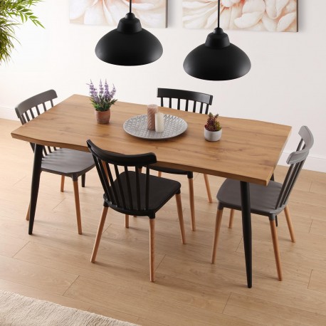 MESA COMEDOR MALIKA 160x80
