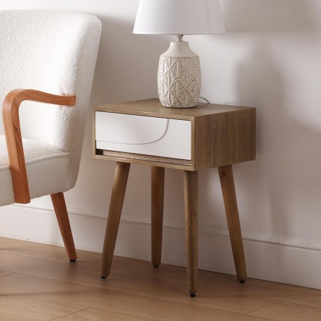 MESITA DE NOCHE 1 CAJON EAMES