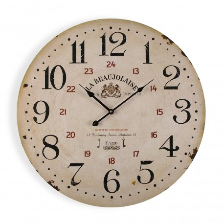RELOJ DE PARED MADERA 58CM