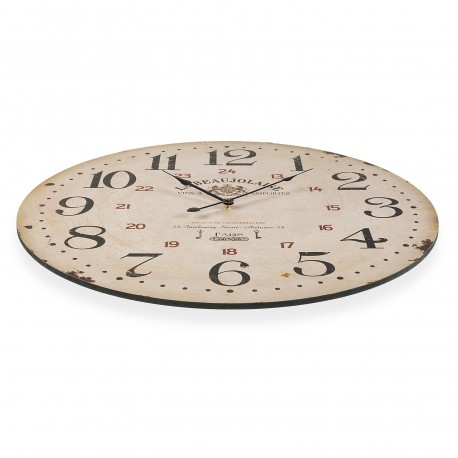 RELOJ DE PARED MADERA 58CM