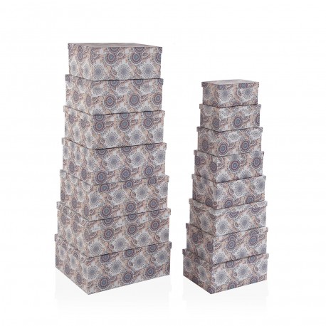 SET 15 CAJAS CARTON INDIA