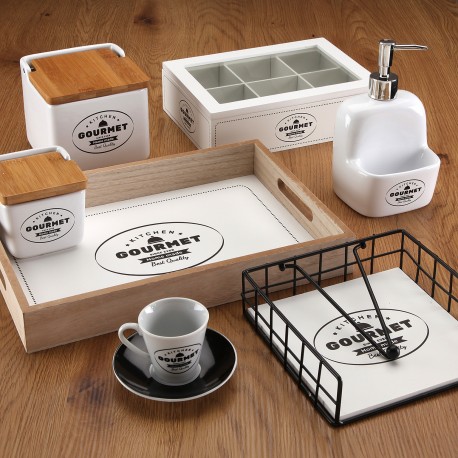 RELOJ DE PARED GOURMET 29CM