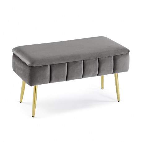 PIE DE CAMA SOGNO GRIS