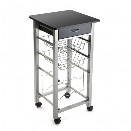CARRO COCINA NEGRO 40CM