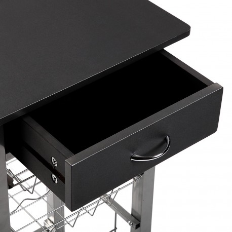 CARRO COCINA NEGRO 40CM