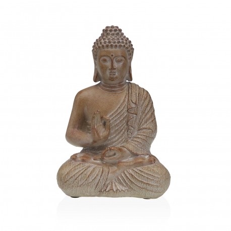 FIGURA BUDA COLOR PIEDRA