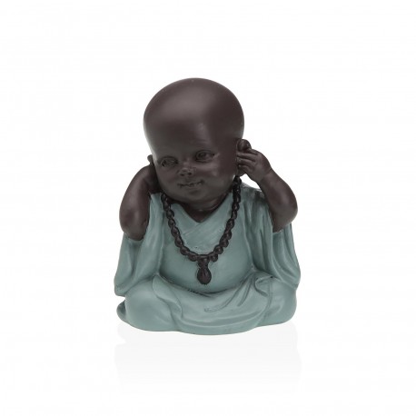 FIGURA MONJE BUDISTA MEDITANDO