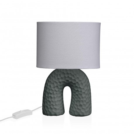LAMPARA DE MESA ARCO GRIS