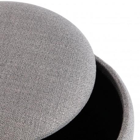 SET 2 PUFF GRIS CLARO