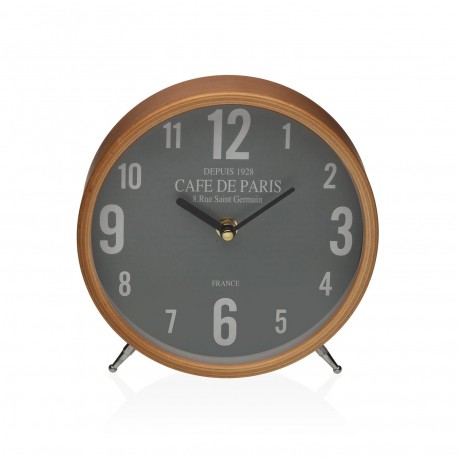 RELOJ DE MESA VERDE CAFE DE PARIS 18,5CM
