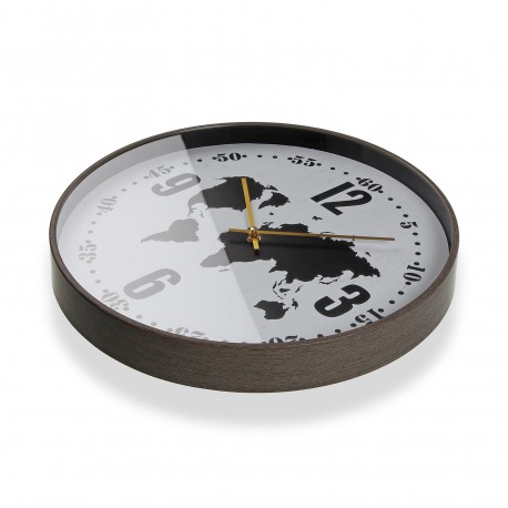 RELOJ DE PARED MAPA 40,6CM