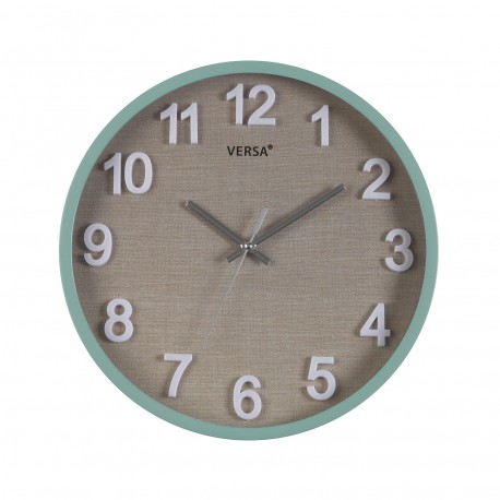 RELOJ DE PARED VESTA MINT 30 CM