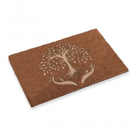 FELPUDO ARBOL DE LA VIDA EN RELIEVE