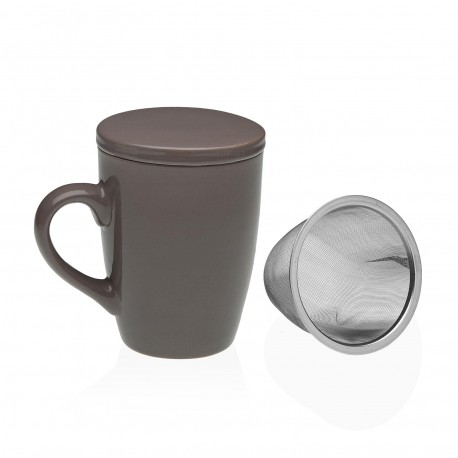 TAZA INFUSION MARRON