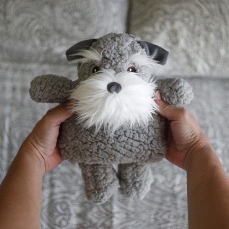 ALMOHADA TERMICA PERRO GRIS