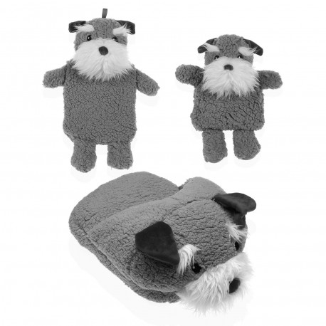 ALMOHADA TERMICA PERRO GRIS