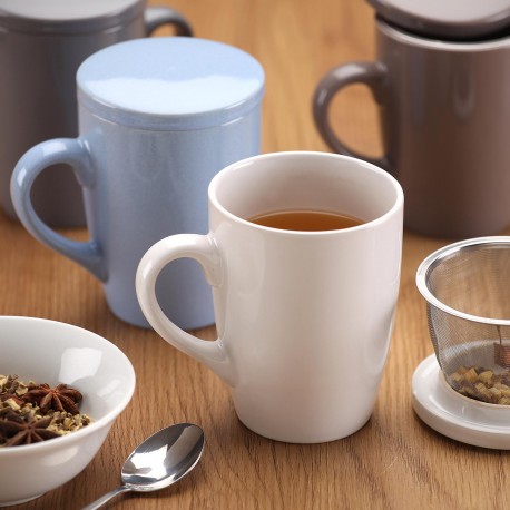 TAZA INFUSION MARRON