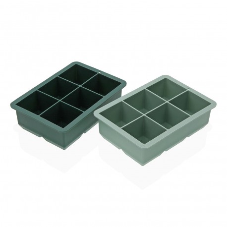 MOLDE CUBITOS HIEL GRANDE  SURTIDOS MINT / VERDE