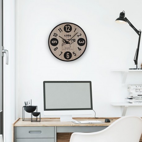 RELOJ DE PARED FARM 40CM
