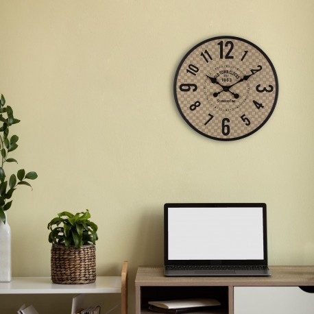 RELOJ DE PARED OLD TOWN 40CM