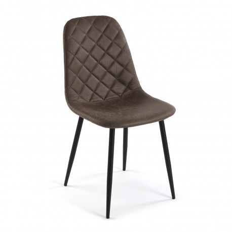 SILLA SERENA MARRON OSCURO