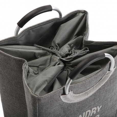 CESTO DE ROPA LAUNDRY GRIS OSC
