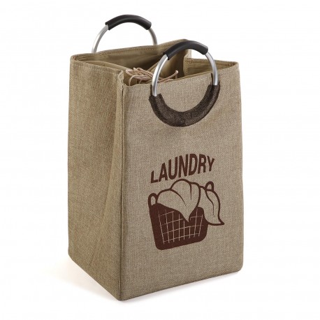 CESTO DE ROPA LAUNDRY BEIGE