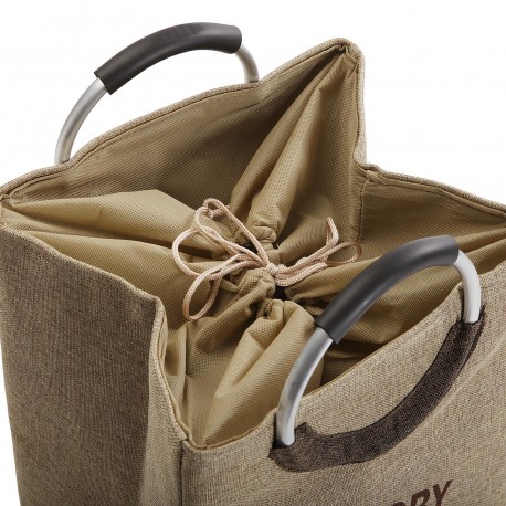 CESTO DE ROPA LAUNDRY BEIGE
