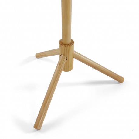 PERCHERO MADERA BASE MADERA