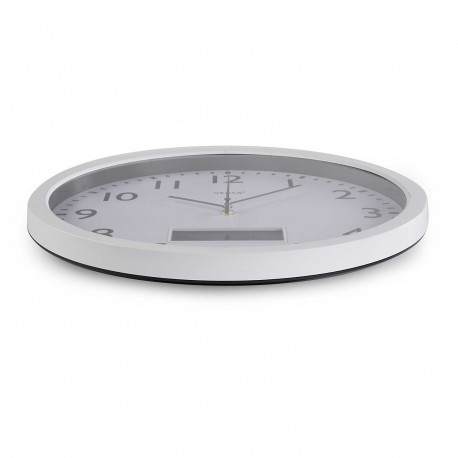 RELOJ METEO BLANCO 35CM