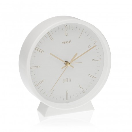RELOJ DESPERTADOR BLANCO
