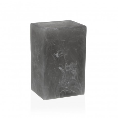 PORTACEPILLOS MARMOL NEGRO